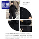 ROMON double-sided woolen mid-length woolen coat men's autumn and winter casual versatile coat young and middle-aged cold-proof warm windbreaker men black XL / weight 120-135Jin Jin is equal to about 0.5 kg