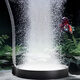 Aseblarm nano plaque d'air aquarium plaque d'oxygène oxygénation atomisation raffineur pierre à air affine les bulles pour augmenter l'oxygène dissous nano explosion d'oxygène dense 5 cm - accessoires gratuits - sans pompe à air