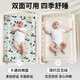 澳颜莱婴儿尿布台软垫秋冬专用宝宝推车床褥 【尿布台垫子_双面可睡】熊猫派对 一件定制_咨询客服