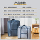 Yusenyi Storage Bag Organizing Bag Clothes Quilt Moving Luggage Packing Extra Large Clothing Moisture-proof Storage Bag Large Size 45*35*45CM Double Layer Thickened Tropical Leaves