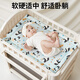 澳颜莱婴儿尿布台软垫秋冬专用宝宝推车床褥 【尿布台垫子_双面可睡】熊猫派对 一件定制_咨询客服