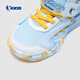 Jordan children's basketball shoes children's spring and autumn sports shoes boys' dense mesh training children's shoes Glacier Blue/Jordan White 28
