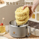 Langxi stainless steel instant noodle bowl with lid for student dormitory 304 bowls and chopsticks set for office workers canteen lunch box easy to wash 304 inner tank milky white 1600ML tableware can be soaked 2-3 packs
