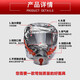 Gas mask fire mask anti-smoke fire mask 3C certified escape filter self-rescue respirator national standard 3C certified upgraded silicone-adult style
