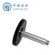 GNSS receiver strong magnetic base surveying RTK centering pole support rod/GPS Beidou antenna magnetic base/GNSS mushroom head antenna base strong magnetic base +5/8 turn M10 bracket screw rod length 360mm, M10*1.5 turn 5/8-11UNC
