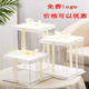 Yusen Yihong Cake Box 4 Four Inch Six Network Eight Transparent Ten 128 Double Layer Heightened 610 Flowers Birthday Gift White Bottom White Cover 50 Pieces 6 Inch Double Layer 22x22x24cm