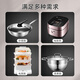 Half-life 304 stainless steel divided steaming tray rice cooker steamer food-grade steaming tray baby food supplement steaming vegetable tray steamer