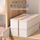 Lilang Cotton and Linen Sock Storage Box Underwear Organizer Drawer Fabric Separator Clothing Artifact 1 Pack - Beige No Grid Selected Tianshan Cotton/Built-in PP Board