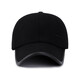 Winter men's hat, fashionable, warm, outdoor, versatile, casual, middle-aged and elderly men's duck tongue thickened velvet ear protection baseball cap, gray adjustable
