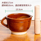 Meikejie Hunan Restaurant old-fashioned hammering bowl with mallet home medium-sized garlic pounder ceramic garlic pounding pepper preserved egg thunder grinding 15.5cm large hammering bowl with beech wood pounding stick