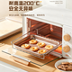 28 28 square baking pan baking special cake roll oven tool Swiss roll snowflake pastry mold household heightening 28*28 square plate single product