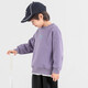 Duojia boys' velvet sweatshirt winter children's clothing long-sleeved casual sports warm bottoming children's simple printed versatile top