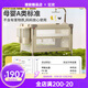Trimigo crib multifunctional bed splicing folding baby sleeping bed newborn changing table fence mosquito net + changing table + mattress + storage basket + bed bell