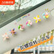 Litian Electric Vehicle Decorative Gadgets Cute Little Windmill Bicycle Modified Rearview Mirror Decorations Battery Car Small Ornaments Rotating Small Windmill 1 Pack Random Colors - Free Traceless Glue