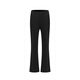 BOSIDENG high-waisted slimming new business commuter micro-flared down pants for women, slim and not bulky, black 8056 S 160_66A