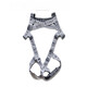 Universal DM men's jumpsuit thong ring letter shoulder straps sexy sexy ring underwear hollow personality gay gray lilac XL130-145Jin Jin equals 0.5 kg