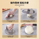 Wenzhi dumpling wrapper artifact 316 stainless steel round cake press for dumpling wrapper household hand-pressed commercial use high-quality stainless steel 1 pack thickened and durable cake press