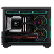 Colorful RTX5090D 5080 5070 Ti graphics card computer host AMD Ryzen 9800x3d desktop DIY assembly computer AI design e-sports game complete machine with three 9800X3D RTX5070Ti host