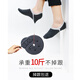Jatulu Men's Cotton Boat Socks Summer Thin Deodorant Invisible Socks White Socks Gray 5 Pairs One Size Invisible - Men's Socks Colored - 5 Pairs