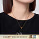 Bai Lan Love Necklace for Women S925 Silver Pendant Clavicle Chain Fashionable Design Elegant Temperament Birthday Gift for Wife S925 Silver