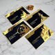 Delta room card metal key card explosion rate increased thickened embossed card black card NFC start game peripherals 1 high-end alloy card full set of five types