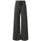 Sancai 2025 new winter high-waisted casual pants, glutinous rice velvet straight pants and velvet warm trousers M