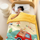 Langsha (langsha) Kindergarten Children's Quilt Doudou Quilt Soothing Quilt Nap Quilt Single Dormitory Spring Autumn Quilt Winter Quilt Core Type A-Animal Paradise Soothing Doudou Quilt 120*150cm Spring and Autumn Quilt Weighs about 2 Jin Jin equals 0.5 kg