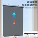Sunshade window blackout roller blind retractable curtain balcony sun room punch-free household suction cup heat insulation curtain black dot width 68cm*125cm long