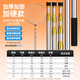 New stainless steel fishing net telescopic pole fishing net folding net head anti-hanging thick super hard large object fishing net fishing gear ultra thick super solid super hard fishing net pole with strong horse net 2.1m