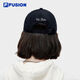 Trendy baseball cap sun hat women's fashion hat sports peaked cap white white hat lactose color-BG XS