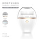 Excellently selected electric facial cleanser, ultrasonic facial cleanser, silicone facial cleansing brush, two types of facial brush heads from the manufacturer, ivory white brush head - vibrating type