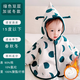 Disney baby windproof jacket for boys and girls, shawl and quilt, baby western-style cape and cloak for outdoor wind protection in spring, autumn and winter, yellow, double layer plus velvet, autumn and winter style, reference 15 degrees below 100 size, length of about 37cm, reference 0-18 months, large size recommended