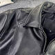 Hong Kong Style Genuine Leather Jacket 90s New Top Layer Calfskin Jacket Retro Loose Lapel Jacket for Men and Women Obsidian Black - Calfskin without Cotton XL XL recommended 150-170Jin Jin equals 0.5kg