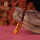 OUCERNY Natural Amber Bracelet Blood Amber Gold Gradient Rainbow Chain Single Circle Women's Small Bracelet Comes with Certificate Ready Shipment Arrangement on the Best