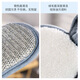 Double-sided dishwashing dual-purpose kitchen powerful decontamination magic cleaning thickened steel sponge rag 2025 model front wipe/reverse brush 4 packs in random colors Comes with lanyard/powerful decontamination