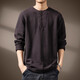 JEEP SPIRIT Jeep high-end Henry collar sweater men's 2025 autumn new bottoming shirt with long-sleeved top men's classic style S suitable for 90-110Jin Jin is equal to 0.5 kg