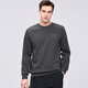 Septwolves 7A Antibacterial Plus Velvet Sweatshirt Men's Winter Warm Casual Men's Top Black Gray XL