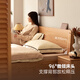 Élément original lit tout en bois massif lit boîte de rangement moderne simple lit double chambre principale grand lit petit appartement cadre de lit L701F couleur chêne-bûche 1,5*2,0 m lit boîte