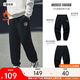 ANTA velvet sports trousers for men in winter thickened warm casual casual leggings trousers American retro loose knitted sweatpants