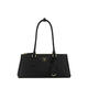 PRADA FW25 Luxury Women's Black Leather Shoulder Bag BLACK One Size