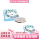 MLB customized ChunkyLiner naked eye 3D old money LQ sweetheart candy puppy macaron non-slip wear-resistant sneakers white powder 36.5 blue puppy gift box
