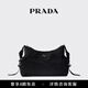 PRADA/Prada Gift Men's Prada Explore Re-Nylon and Cow Leather Handbag Black