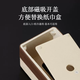 Yusenyi tissue box high-end living room light luxury high-end walnut wood grain leather paper drawer remote control storage box paper box yellow leather texture box