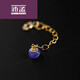 Peimeng gem pendant sauvignon blanc pigeon blood red bracelet female emerald necklace extension tanzanite 4-5mm 3 points 5cm extension