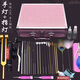 Shantou Lincun ear-picking tool set, ear-picking luminous artifact, ear-picking spoon, ear-cleaning goose quill, visible hand light, silver set (no light included in this set)