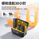 Shisuo (SHISUO) Shisuo Wireless Microphone Lavalier Anchor Live Broadcast Mobile Phone Computer Camera Special Recording Equipment Radio Microphone Outdoor Interview Douyin Noise Reduction Short Video Shooting Equipment One-to-One Lightning Interface Apple 6-14 Series S16S