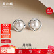 Saturday Fortune S925 Silver Pearl Earrings Birthday Gift Women X0913494 7.5-8mm Pair