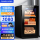 CIGARLOONG cigar cabinet temperature controlled and moisturizing Spanish cedar wood shelf naked cigar small energy-saving silent intelligent precise temperature control electronic cigar red wine humidifier 52C full cigar model 52L cigar cabinet