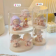 Yusenyi model gram display transparent display stand rmax beats single blind box storage bubble Tema labbu display box 3 medium-sized single rooms, free non-returnable glue 3 medium-sized single rooms, free non-returnable glue