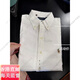 RALPH LAUREN Ralph Lauren men's pony embroidered slim version Oxford cloth long-sleeved commuter shirt official flagship authentic khaki slim-fit S 170 bust 94cm shoulder width 44cm